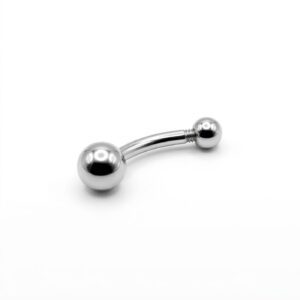 Banana Navel 1.6mm Titanio grado implante