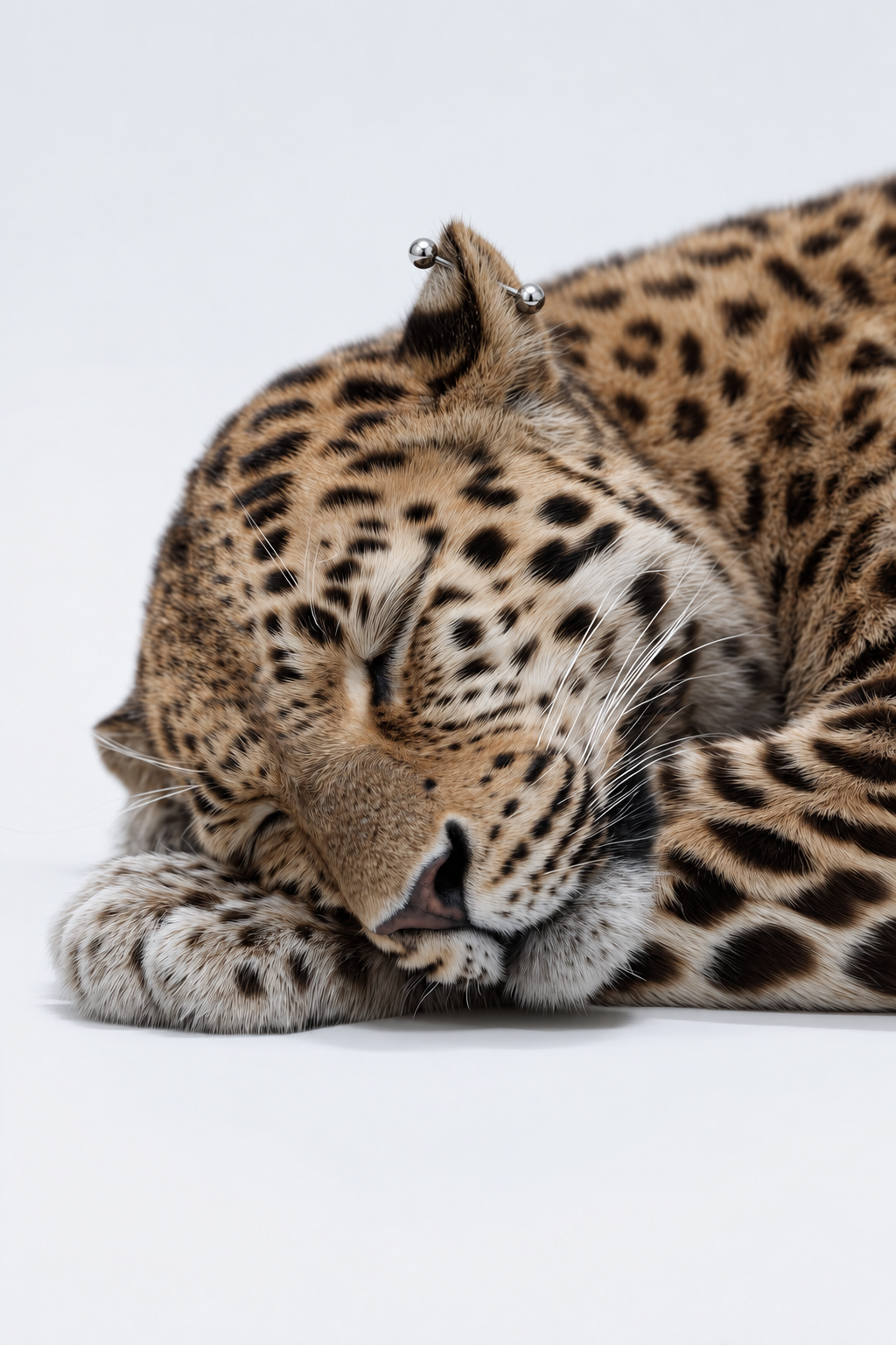 barbell en leopardo